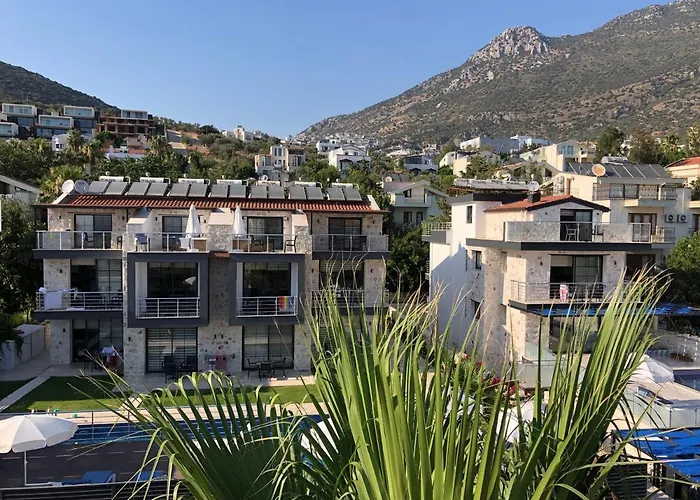 Stone House Aparts Dublex 3 Plus1 Mit Meerblick Und Jakuzzi Kalkan No 6 *