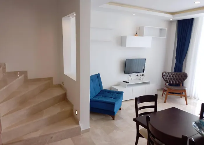 Stone House Aparts Dublex 3 Plus1 Mit Meerblick Und Jakuzzi Kalkan No 6 Apartment