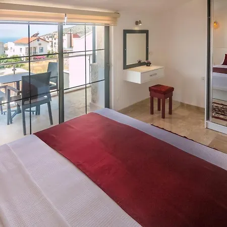 Stone House Aparts Dublex 3 Plus1 Mit Meerblick Und Jakuzzi Kalkan No 6 Διαμέρισμα