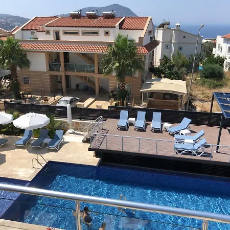 Appartamento Stone House Aparts Dublex 3 Plus1 Mit Meerblick Und Jakuzzi Kalkan No 6