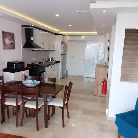 Stone House Aparts Dublex 3 Plus1 Mit Meerblick Und Jakuzzi Kalkan No 6 Διαμέρισμα *