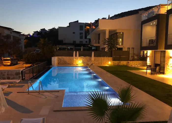 Stone House Aparts Dublex 3 Plus1 Mit Meerblick Und Jakuzzi Kalkan No 6 *