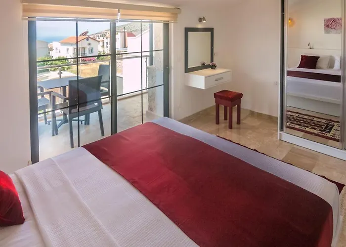 Stone House Aparts Dublex 3 Plus1 Mit Meerblick Und Jakuzzi Kalkan No 6 Daire